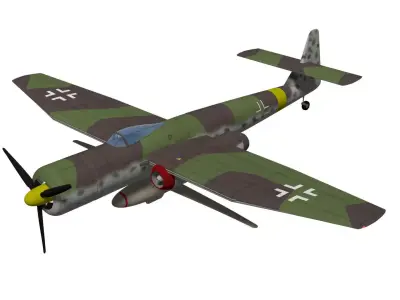 Blohm Voss P204 3D model