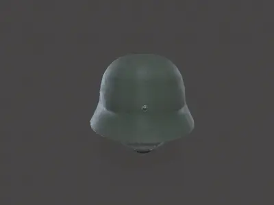 Militery Helmet Low-poly 3D model purchase