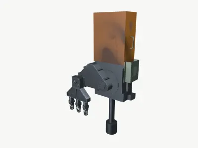 Servo Takeout Machine 3D model