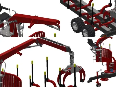Industrial Machine - 1001 3D model