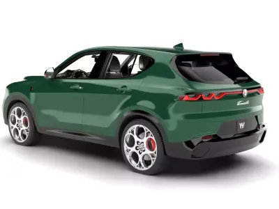 Alfa Romeo Tonale 2023 TI 3d model 3D model