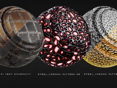 AstroMat Vol 01 Sci-Fi Smart Materials  Sci-Fi pattern Texture