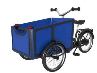 Cargo Bike 3D model