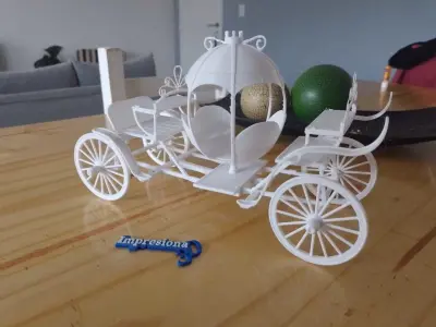 cinderella carriage 3D print model