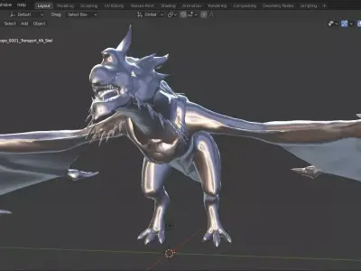 Best Dorgan For Your Game And Animation Low-poly 3D model purchase