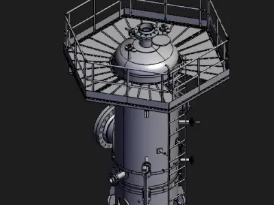 Tanks separators 3D model