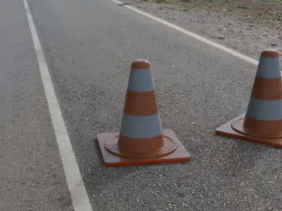 Road Cone 3D print model