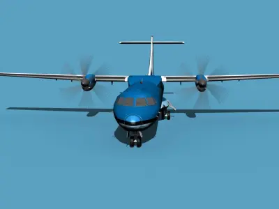 ATR  ATR-72-600 Amakusa 3D model