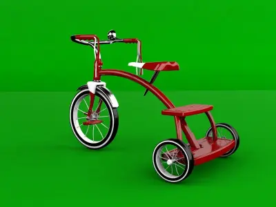 Kids Tricycle 3D model