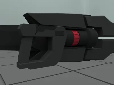 Prototype GN Mega Launcher Parts Model 3D Print 3D print model