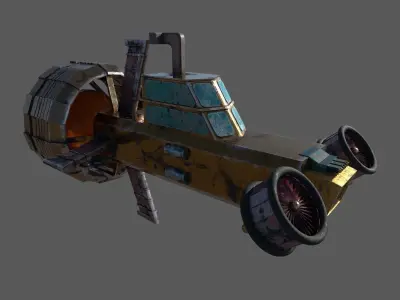 Military Aircraft Free 3D model