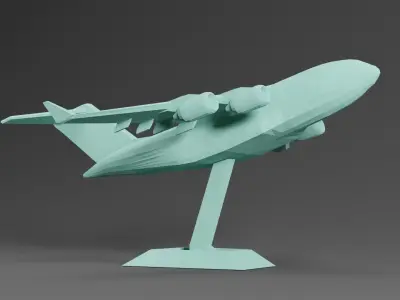 C-17 Globemaster plane 3D print model