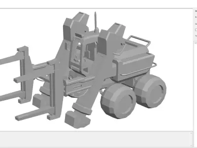Vehicle 1009 - Heavy Equipment 3D model