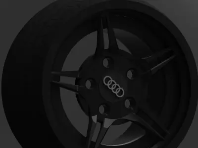 Sports Rim Concept Design 3 Free 3D model