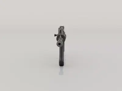 Ace 32 Assault Rifle Low-poly 3D model