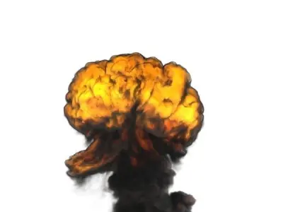 FumeFX Mega Pack Low-poly 3D model