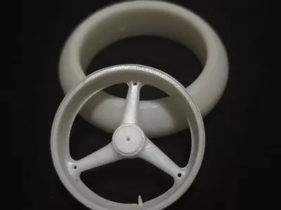 Rims and tire HC-1 3D print model