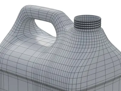 jerrycan 5l 3D model