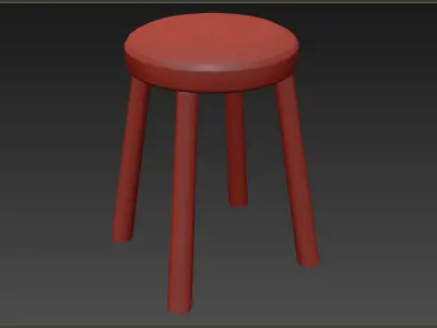 Medieval Rustic  Low-poly 3D model