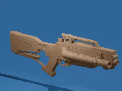 Sci-Fi Blaster 3D print model purchase