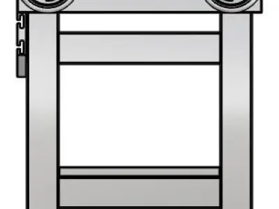 Workbench woodworking plans 3D model