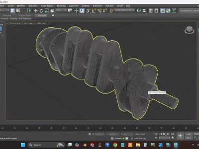 crankshaft  Low-poly 3D model