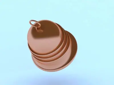 Christmas Bells 3D model purchase