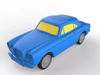 Volvo 1959 Classic Car 3D print model