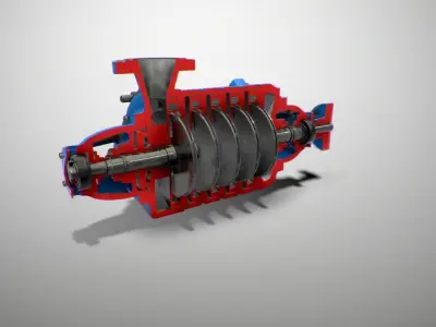 Liquid Pump 3D model