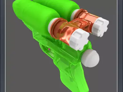Squirt Gun 3D model