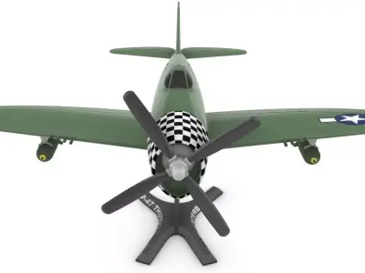 P 47 Thunderbolt  3D print model