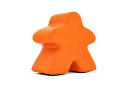 BIG Meeple Token Upgrade 3D Print Model  Board Game Asset  02 3D print model