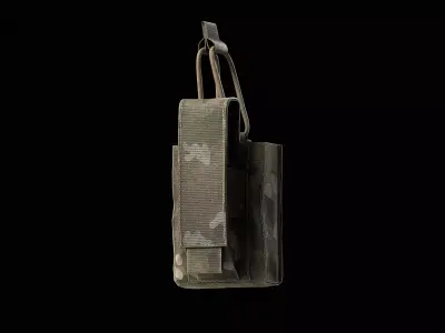 Condor Single M4 Kangaroo Mag Pouch Gen 2 Low-poly 3D model