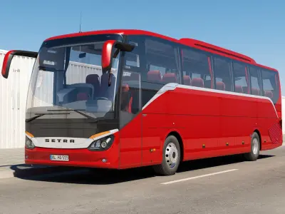 Setra S 515 HD 3D model