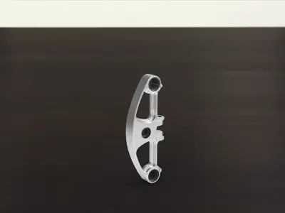 Triple clamp Free 3D model