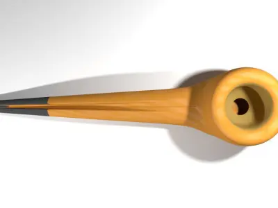 Smoking Pipe - Prince 3D model