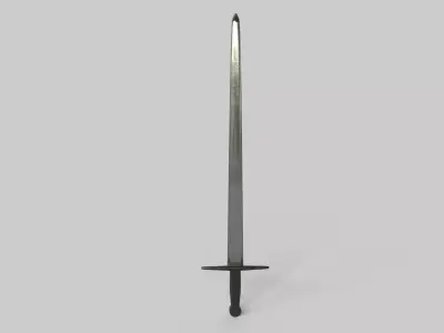 Sword Low-poly 3D model 69