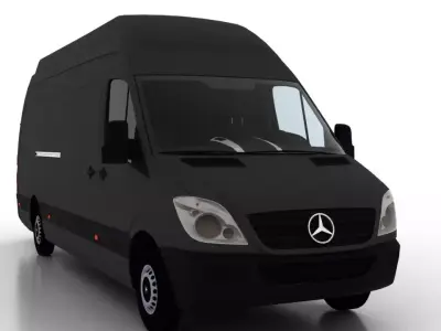 Mercedes Benz Sprinter L3H3 2009 Cargo EU 3D model