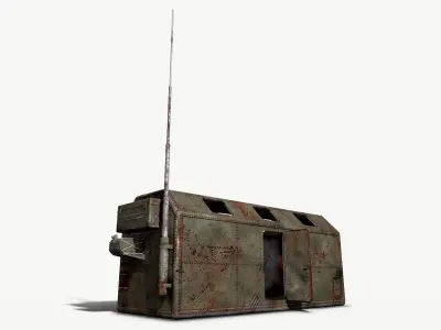 Military Kung Low-poly 3D model