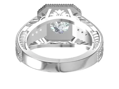 Wedding Ring  3D print model 236