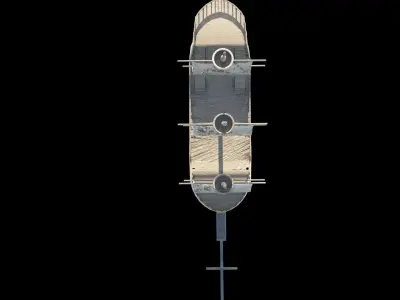Sailboat Galleon 3D print model