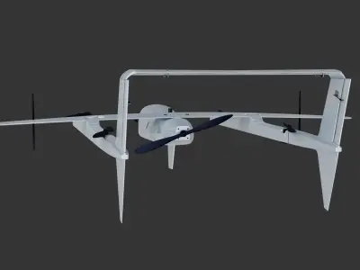 Poseidon UAV 3D Model unmanned aerial vehicle 3D model 3D model