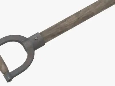 shovel 3D model 5
