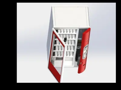 Vending machine 3D model