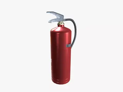 CO2 Fire Extinguisher 3D model buy