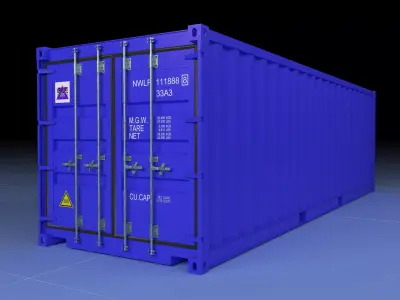 Container 3D model by OZ-Design