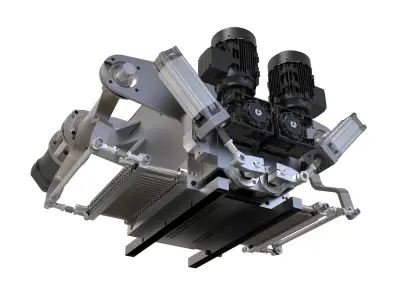 CHOCOLATE ONE SHOT DEPOSITOR MACHINE 3D model