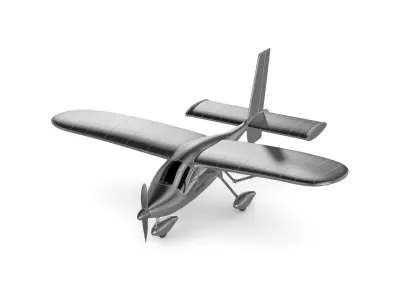 Ultralight Aircraft Free 3D model