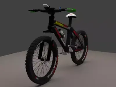 RIGGED-CYCLE BLENDER 3D model