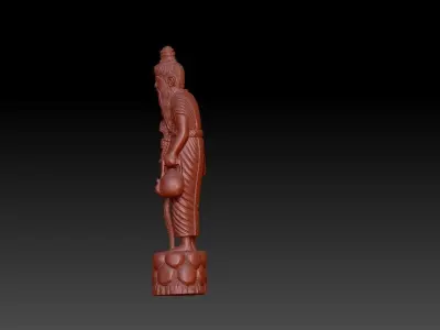hindi monk 3D print model